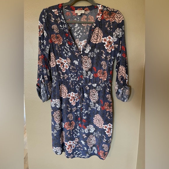 LOFT OUTLET Flower Print Short Dress - Picture 5 of 16